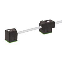 Murrelektronik 7000-58081-2370500 ເສັ້ນສາຍເຊນເຊີ / ເສັ້ນສາຍອັກຕູເວີ MSUD DOUBLE VALVE PLUG FORM A 18MM, PUR 4X0.75 ສີເທົາ, UL/CSA, drag ch 5m