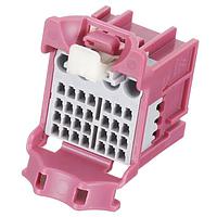 Molex 160028-0014 ການປະກອບ Receptacle Assembly stAK50h Rcpt 32Ckt ສີແດງມ່ວງ ກະແຈ 4