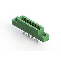 EDAC 306-006-500-104 ປຸ່ມຮັບ 6 ຕຳແໜ່ງ .156" CL GRN