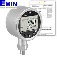 PCE DPG 10-ICA ເຄື່ອງວັດແທກຄວາມດັນ (0~145 psi, 0~10 bar; ISO Calibration Certificate)