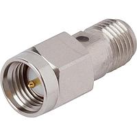Amphenol SV Microwave SF2997-6003 ຕົວແປ RF - ໃນຊຸດ SMA F ເປັນ M Adapter Adapter Female