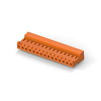 AMP Connectors - TE Connectivity 4-644460-5 ການປະກອບ Receptacle 15P MTA156 CONN ASSY 18AWG ORA