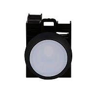 Eaton M22S-DL-W-K20-W ປຸ່ມກົດສະຫນອງ ILL MOM PB BLK-BZL FLSH WHT 12-30VAC/DC