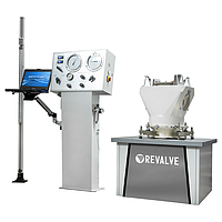 Revalve S-1-600/10 ໜ່ວຍທົດສອບວາວລົມຫາຍໃຈພາຍໃນຂອບເຂດ dn 50...600 ມມ (2...24'')