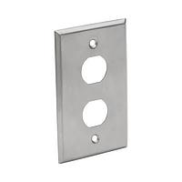 Tripp Lite N206-FP02-IND ທ່ອງສາຍແລະທາງຜ່ານສາຍ INDSTRL METL FACEPLAT,2 CUTOUT