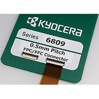 KYOCERA AVX 046809608110846+ ຕົວເຊື່ອມ 8P 0.5mm R/A Flip Lo ck