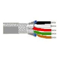Belden 9610 0601000 ອອດິໂອ, ການຄວບຄຸມ ແລະ ເຄື່ອງມືວັດຄຸນ 24AWG 5C SHIELD 1000ft SPOOL CHROME