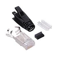 Stewart Connector SS-39200-034 ຊຸດຕໍ່ຕ່າງ Connector Kits Modular Plug Cat6a 8P 8C Shielded .037-.042 Conductors