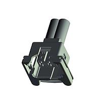 AMP Connectors - TE Connectivity 368412-1 ຕົວເຊື່ອມ JR POWER TIMER 2P ASSY(D-GRAY)