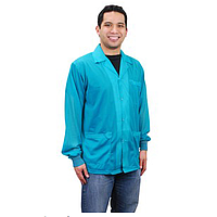 Desco 73858 Jacket ກັບ Cuffs ຖັກ (Teal, 5X-Large)