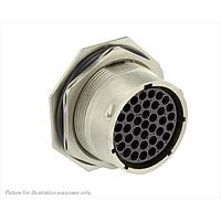 Eaton Souriau-Sunbank UT072238SH01 ຮອບຮອງຕົວຍິງ jam nut receptacle IP67, 96 h salt spray