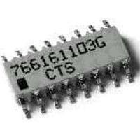 CTS Electronic Components 766163683GPTR13 ເຄືອຂ່າຍຕົວຕໍ່ຕື່ມພື້ນຜິວ ປອດປ່ອຍ 68K