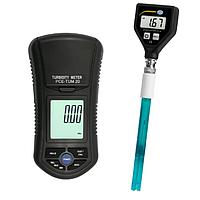 PCE PH 16-TUM 20-KIT ຊຸດເຄື່ອງວັດ pH ຂອງສະລອຍນ້ຳ (0~14 pH; 0~1000 NTU)