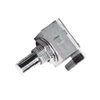 Nidec Components REC16L25-205-B ຄວາມລະອຽດ Incremental 25 P/R, ມືຖື optical, ເສັ້ນຄ່າສະເຫຼີມສະເຫຼີມ square wave, 16mm square, ຕໍ່ສູ່ socket terminal, ຄວາມຮູ້ສຶກ detent, shaft ຄູ່ມີ push switch