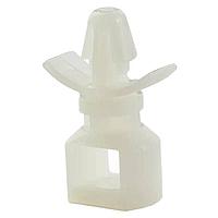 Essentra Components SRLAHS-8-01 ສະຫນັບສະຫນູນ CB Spt,Rivet Mnt,Natural,1/2 in Spc