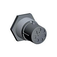 AMP Connectors - TE Connectivity 1-293688-1 ຕົວເຊື່ອມໄຟສະແດງ NECTOR M PIN HSG PANEL MOUNT 5P CODE A