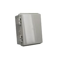 Bud Industries NBF-32112 ກະບອງອິເລັກທຣິກ NEMA Enclosure ABS Poly Blend (8.3 X 6.4 X 3.9 In)