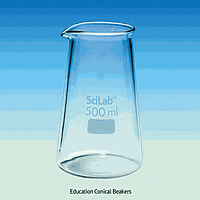 SciLab SL.Bea1043 Beakers ຮູບຈວຍທີ່ນິຍົມ (500ml; Spout)