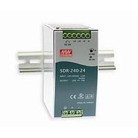 MEAN WELL SDR-240-48 ອຸປະກອນຈົດສະຫຼຸບກຳລັງ 240W 48V 5A ມີຟັງຊັນ PFC