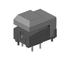 Dailywell SP86N-A0-9-00 ປຸ່ມກົດສະຫນອງສີເທາບບໍ່ມີໄຟ LED