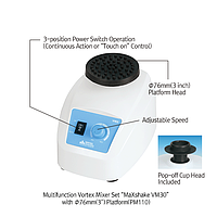 DaiHan VM-30 Multifunction Vortex Mixer Set (0~3.300rpm; 0.5kg)