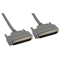 Amphenol Cables on Demand CS-DSDMDB37MM-005 ສາຍ D-Sub ສາຍ D-Sub, 5' ປລັກຜູ້ຊາຍມີກິນເພັນເຖິງປລັກ