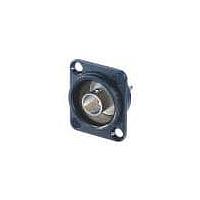 NEUTRIK NBB75DSGB ຕົວເຊື່ອມ RECEPT BNC D STYLE SOLDER GROUNDED BLK