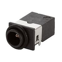 Same Sky (formerly CUI Devices) PJ-117DH-TR-X7 ຮີເຊບເຕິເຄວລ 1.3 x 3.8 mm, 5.0 A, ຢູ່ພາຍໃຕ້, ຜ່ານຮູ, ມີການປົກປ້ອງ, ຈໍເພາະພະລັງງານ Dc, IPX7