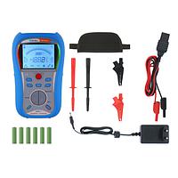 Metrel MI 3121 Standard set ເຄື່ອງທົດສອບຄວາມຕ້ານທານສະຫວ່າງ / ຄວາມຕໍ່ເນື່ອງ (30 GΩ; 50 V ~ 1000 V)