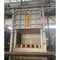 Wondery WDL-RT-480 Trolley ປະເພດລົດຕ່ໍາ Bogie Hearth ເຕົາອົບການປິ່ນປົວຄວາມຮ້ອນ (480KW;12000kg)