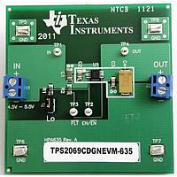 Texas Instruments TPS2069CDGNEVM-635 ເຄື່ອງມືພັດທະນາ Switch IC TPS2069CDGNEVM-635