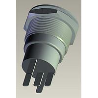 P&B AV1911R724Q04 Anti-Vandal AV19 SPL 3A FIX RING LED ສີຟ້າ 24V