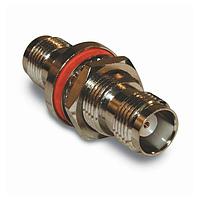 Amphenol RF 122340 ຕົວແປ RF - ໃນຊຸດ TNC JACK JACK BULK HEAD ADAPTER 50 OHM