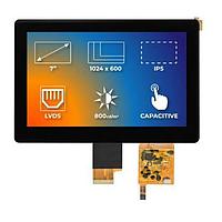 Riverdi SM-RVT70HSLNWC00 ຈໍ TFT LCD 7.0" LVDS, ແສງສູງ, IPS, UxTouch, ILI2132
