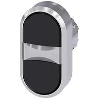 SIEMENS A6X30140786 ປຸ່ມກົດແບບແບບລົງລົງ TWIN PUSHBUTTON. ສີດຳ. ສີດຳ