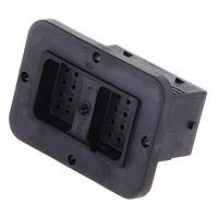 Amphenol SINE Systems ARC12-24PC ປຸ່ມສອກເຕີ 24 ຕຳແໜ່ງ, ປະຕູຮັບ, ຕິດຕໍ່ດ້ວຍຫົວກະແຈ, ຂະໜາດ 16, ການແຊກດ້ວຍການກວດຈັບດ້ວຍການສະແກນ Jackscrew, ກະທົບຄີ C, ມີຂອງປະຕູ, ສີດຳ