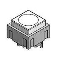 E-Switch 330E11WHT ປຸ່ມກົດສະຫນອງສີຂາວ ປຸ່ມກົດ PC Mnt Switch