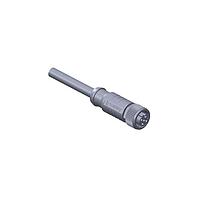 Amphenol LTW MSDS-04BFFM-SL8L01 Sensor Cables / Actuator Cables M12 Circular Metric Connector, D Code, PROFINET, Metal, 4A, 04 pins, Female Connector, Female Contact, Straight, Screw Thread, Overmolded, Length 1000mm, IP68 / IP69K