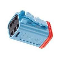 Molex 93445-1204 ກອງປົກ ML-XT 2CKT PLUG ສີຟ້າ ມີປິດຢ່າງໃຫຍ່