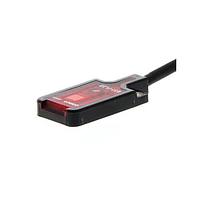 OMRON E3T-FL23 2M Ultracompact, Ultrathin ເຊັນເຊີ Photoelectric ມີເຄື່ອງຂະຫຍາຍສຽງໃນຕົວ (Background suppression, 1-30 mm, PNP, Light-ON, M2)