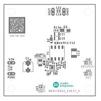 Maxim Integrated MAX17692AEVKIT# ຊຸດປະເມີນຕົວແປ DC/DC ປອດໄພສໍາລັບ MAX17692