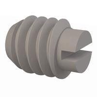 Essentra Components 012520S025 ສະຕ໌ ສກຣູ ສະຕ໌ ສກຣູ, ຫົວສະລອດ, ການດັບເກັບ 1/4-20, ຄວາມຍາວ 1/4