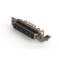 EDAC 630-13W3240-1TB ຕູ້ຕິດຕໍ່ D-Sub ປະສົມມຸມຂວາ ຕູ້ຕິດຕໍ່ພະລັງງານ Combo D-Sub