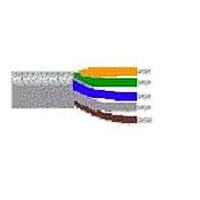 Belden 9620 060100 ອອດິໂອ, ການຄວບຄຸມ ແລະ ເຄື່ອງມືວັດຄຸນ 16AWG 5C UNSHLD 100ft SPOOL CHROME