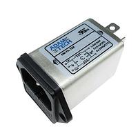 Adam Tech PLF-11B3-10A-Q ມູດເຂົ້າພະລັງງານທີ່ມີການກັ້ນກວດ Filtered Power Entry Module, 115/250VAC 10A, switch, snap-in panel mount
