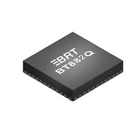 Bridgetek BT882Q-R Resistive Touch Advanced Embedded Video Engine TFT graphics controller IC with in-built touch and audio functionality, VQFN-56, Reel