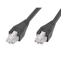 Molex 215330-0305 ສາຍສະແຕນລະດັບ MFJr-MFJr OTS Cable SR 500mm 3 Ckts ສີດຳ