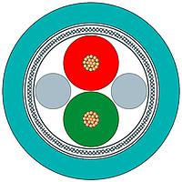 SIEMENS 6XV18303GH10 ສາຍສົນທະນາ PROFIBUS FESTOON CABLE GP, ຂາຍໂດຍ THE M