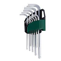 SATA 09106 12PC. ກໍານົດຈຸດບານແຂນຍາວ (SAE,1/16-3/8 inch)