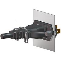 Schurter 6100.3200.33 ປາກເຂົ້າ 6100 APPLIANCE INLET 10A 70 DEG C